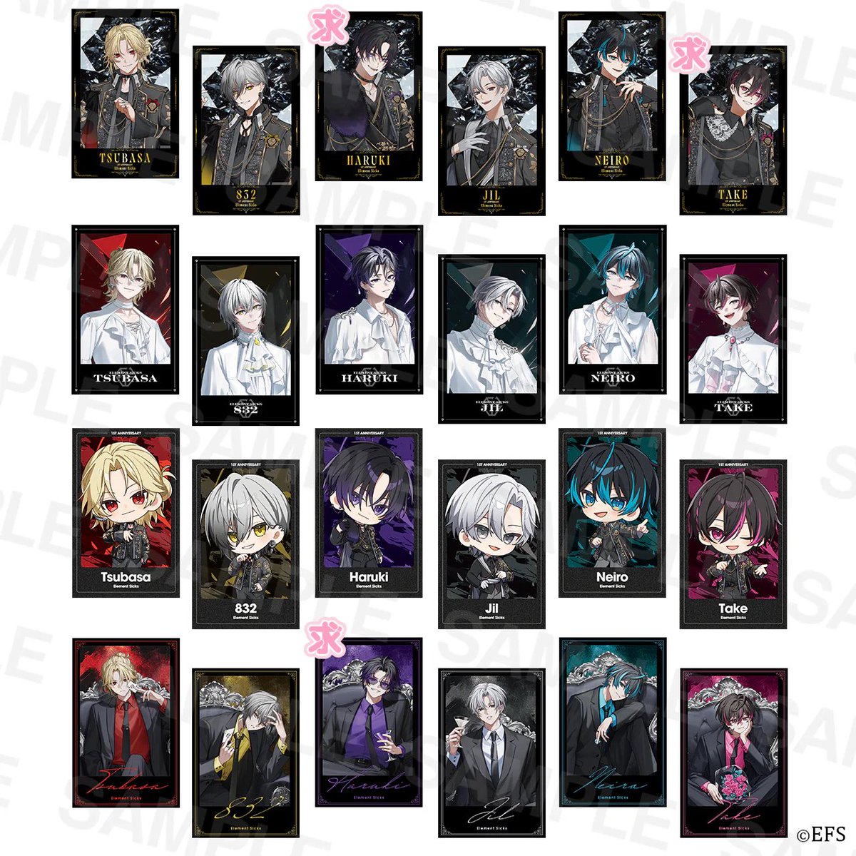 nqplwb's tweet photo. 【交換】
Element Sicks 第6弾 第5弾
チェキ風トレカ EL6 グッズ 

譲 │ 画像の💛💜🩵🩷さん

求 │ 2.3枚目の画像 🩵優先 
     コンプ目的💛💜🩷
     （SD⇄SD希望）

郵送のみ

検索からでもお気軽にお声がけ下さい🙇🏻‍♀️

 #EL6交換  #EL6グッズ交換 https://t.co/UnP80ykIC2