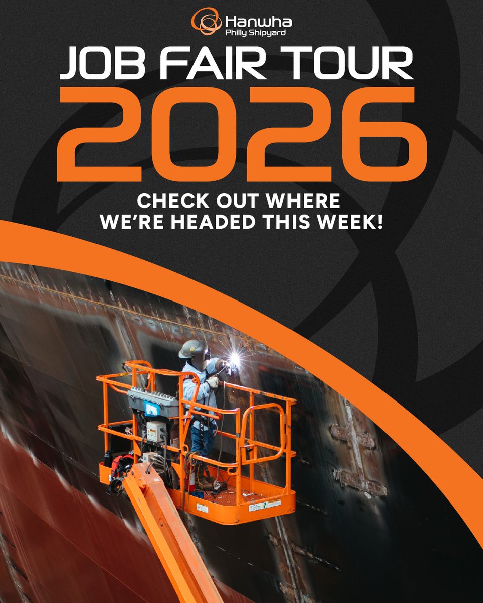 PhillyShipyard's tweet photo. We’re closing September recruiting at the Community College of Philadelphia Sept. 28 and Massachusetts Maritime Academy Sept. 30. Meet HPSI and explore the many career paths at our shipyard. #HPSI #MaritimeCareers #Shipbuilding https://t.co/IyAJQoTwUI
