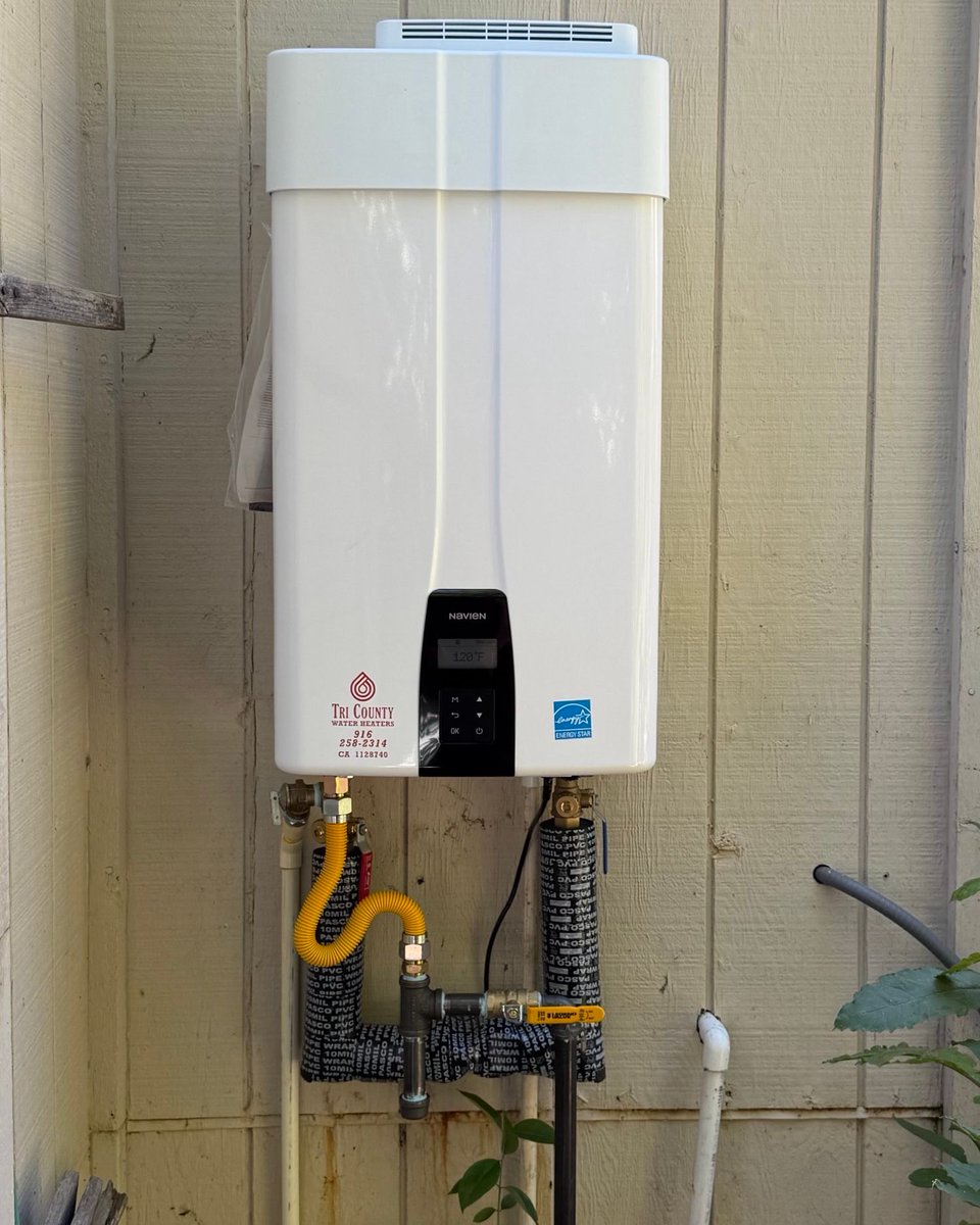 TCWaterHeaters's tweet photo. Sometimes a system is beyond saving. We always try to give as many options as possible. Sometimes it’s just one. We do give it our best. #TCWH #TriCountyWaterHeaters #Tankless #Navien https://t.co/HQM4G8B7Pa