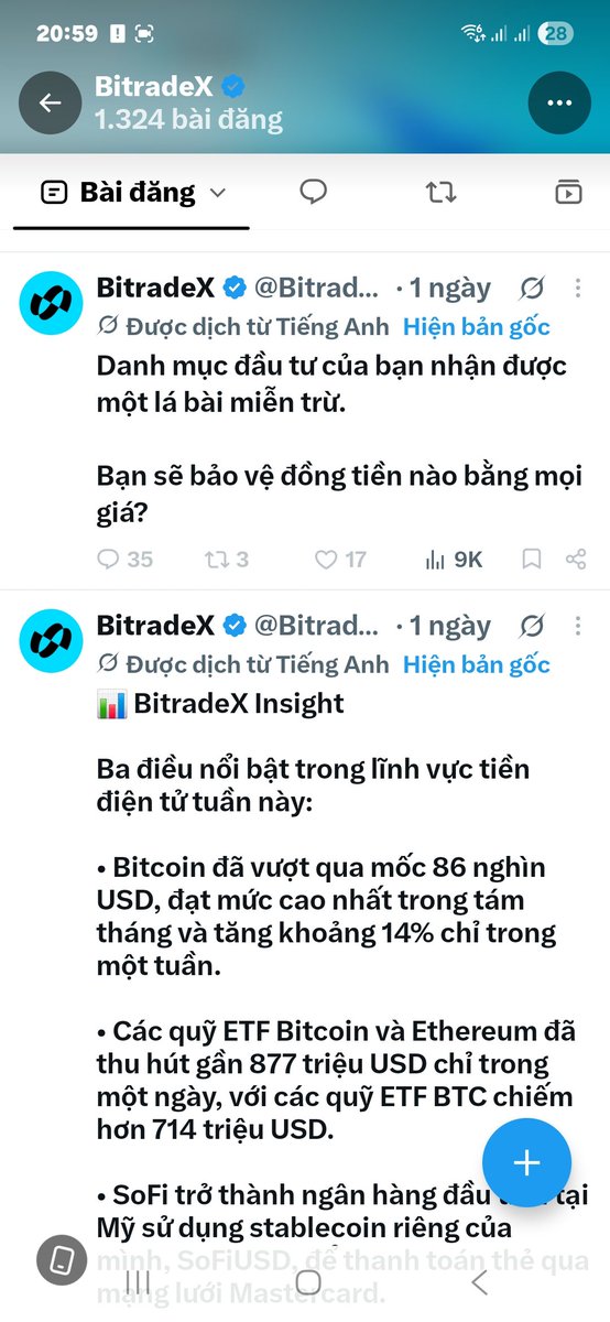 tunguyenqb80131's tweet photo. Bitradex là một coin lừa đảo, chúng tìm cách mời gọi nạp tiền vào để chiếm đoạt tài sản nhà đầu tư, hiện chưa thể thống kê nạn nhân bị bitradex chiếm đoạt, nhưng chắc chắn không ít nạn nhân.
@Bitradexen https://t.co/MyFlkv0iMo