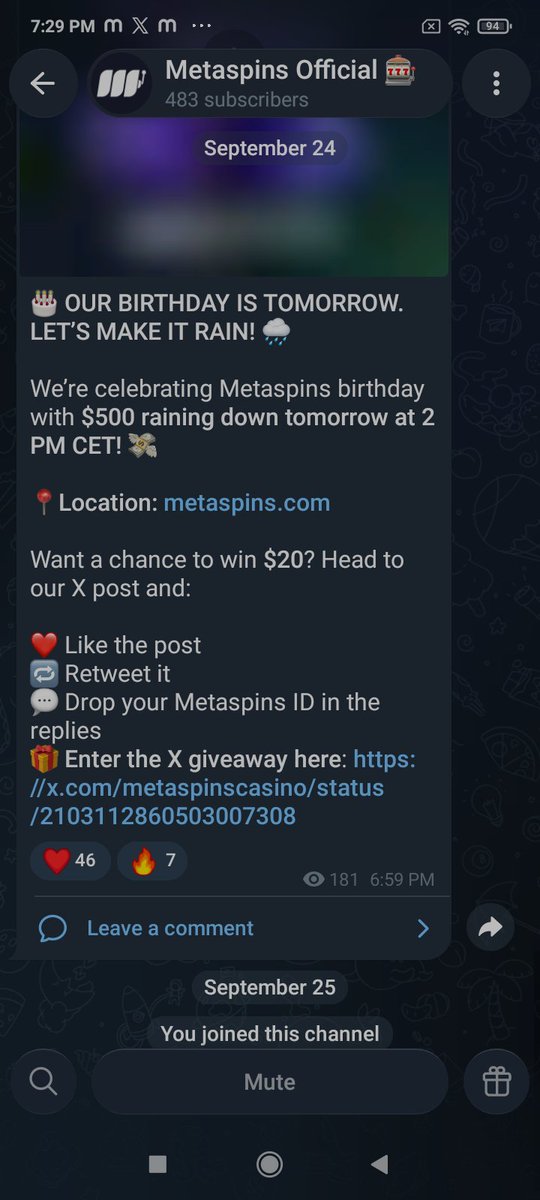 0Mr_keith's tweet photo. @metaspinscasino Metaspins is honestly a great casino good luck everyone https://t.co/bNWUYEomA8