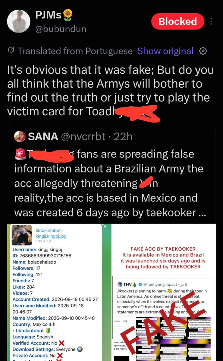 SnipeForV's tweet photo. 🚨MASS REPORT 🚨
Please report 🐥 solos. 🚮
▫️Targeted Harassment 5x
▫️Insults 5x
▫️Hate 5x
▫️Spam 5x

◾https://t.co/wbWqlJdSOq
◾https://t.co/pZVyvnnAcD
◾https://t.co/qha7BlsciS
◾https://t.co/SyPIHG7uVV https://t.co/8E8ZO5CWbK