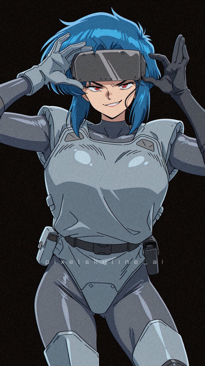 pixelskyline_ai's tweet photo. Section 9’s Major, seamlessly commanding tactical ops and off-duty attitude. 🌐🕶️🦾 https://t.co/aiXdmPvFKk