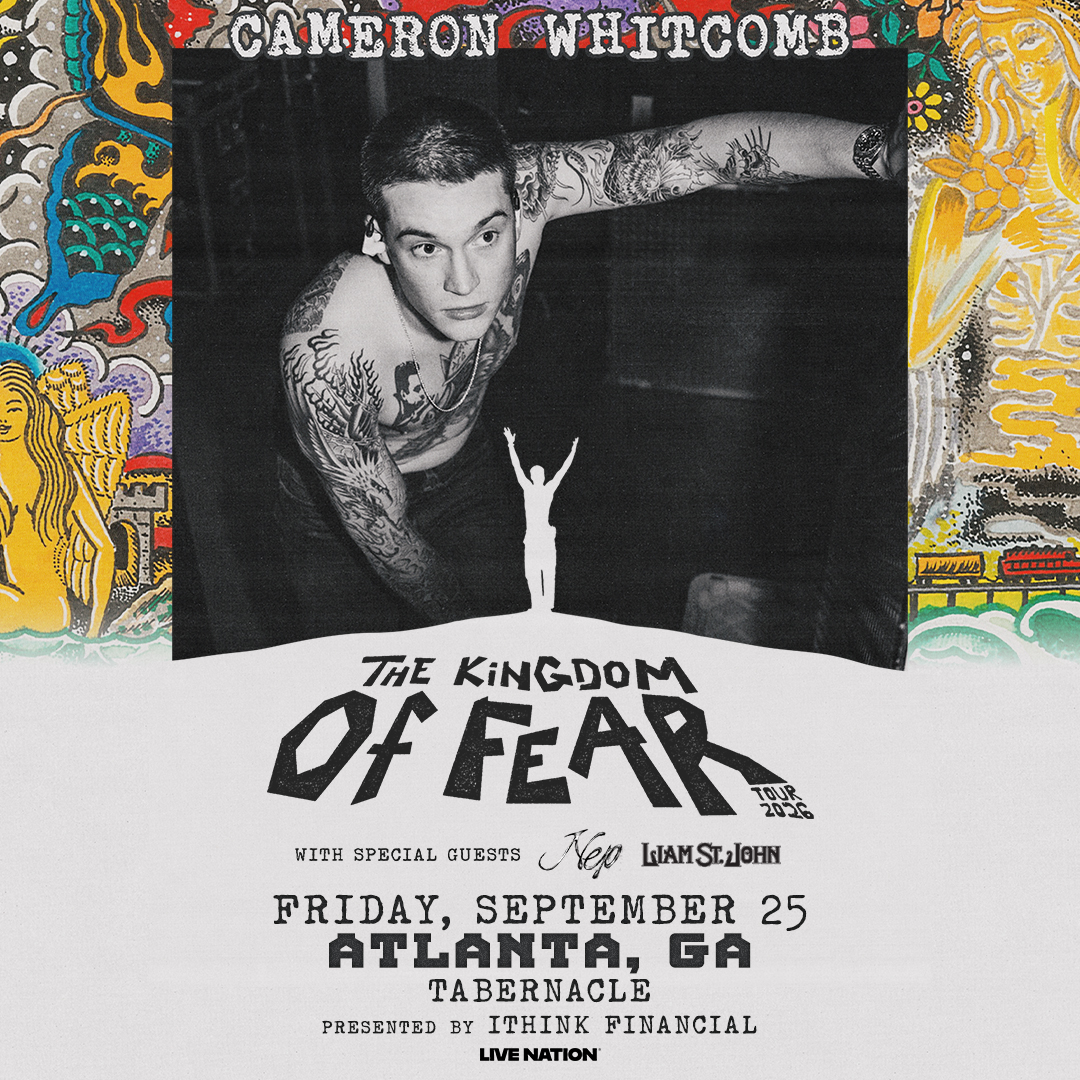 TabernacleATL's tweet photo. 🎤 TONIGHT (9/25) Cameron Whitcomb hits the stage at Tabernacle Presented by iTHINK

🎶 Doors: 7PM / Show: 8PM
👉 Tickets + Premier Parking + VIP Lounge + Venue Info: https://t.co/2a72AWYikj https://t.co/KNh78a0upH