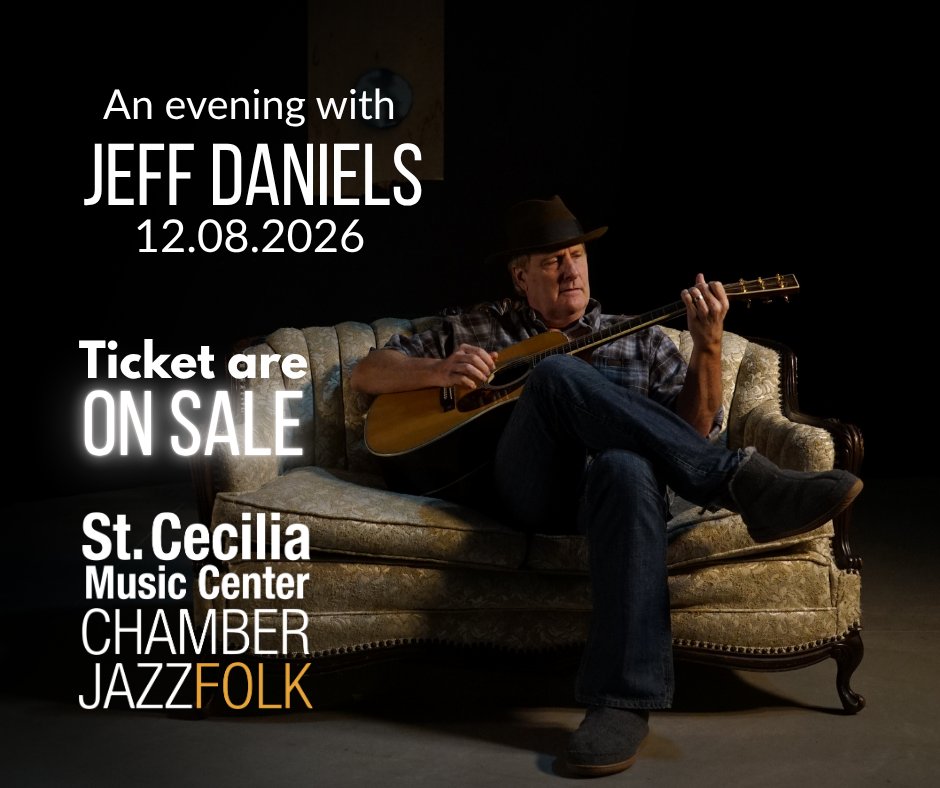 St_Cecilia's tweet photo. Tickets are ON SALE NOW!
๐๏ธ: https://t.co/VEiCq2uvpZ
#AnEveningWithJeffDaniels #HeIsBack #ExperienceGR #Concerts #WestMi https://t.co/2MXu3Yte4V