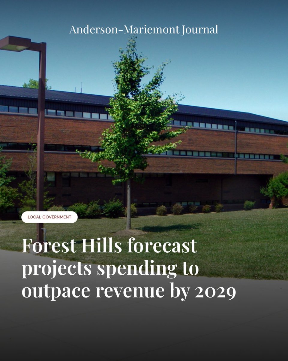 CincyRegional's tweet photo. Forest Hills School District's General Fund is projected to flip from a surplus to a deficit within three years, according to a new five-year forecast. 

Read more: https://t.co/LIabV9gkaB 

#AndersonTownshipOhio https://t.co/DArVl5wxZy