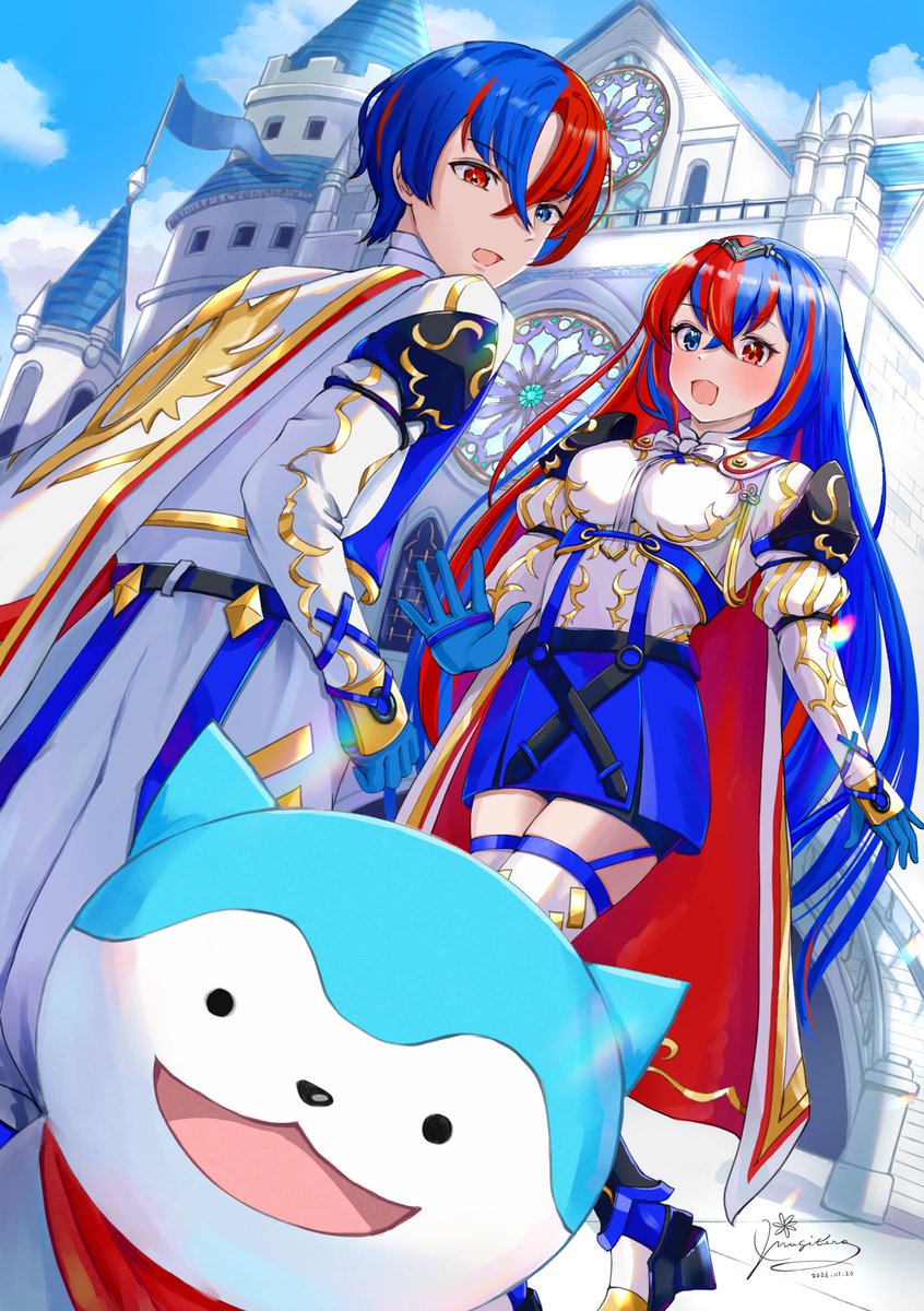 UMUM_0919's tweet photo. Alear! Alear! and Sommie💖
以前エンゲージ3周年記念で描いたイラストです

#FEエンゲージ　#FireEmblemEngage https://t.co/lWlUbJPKZV