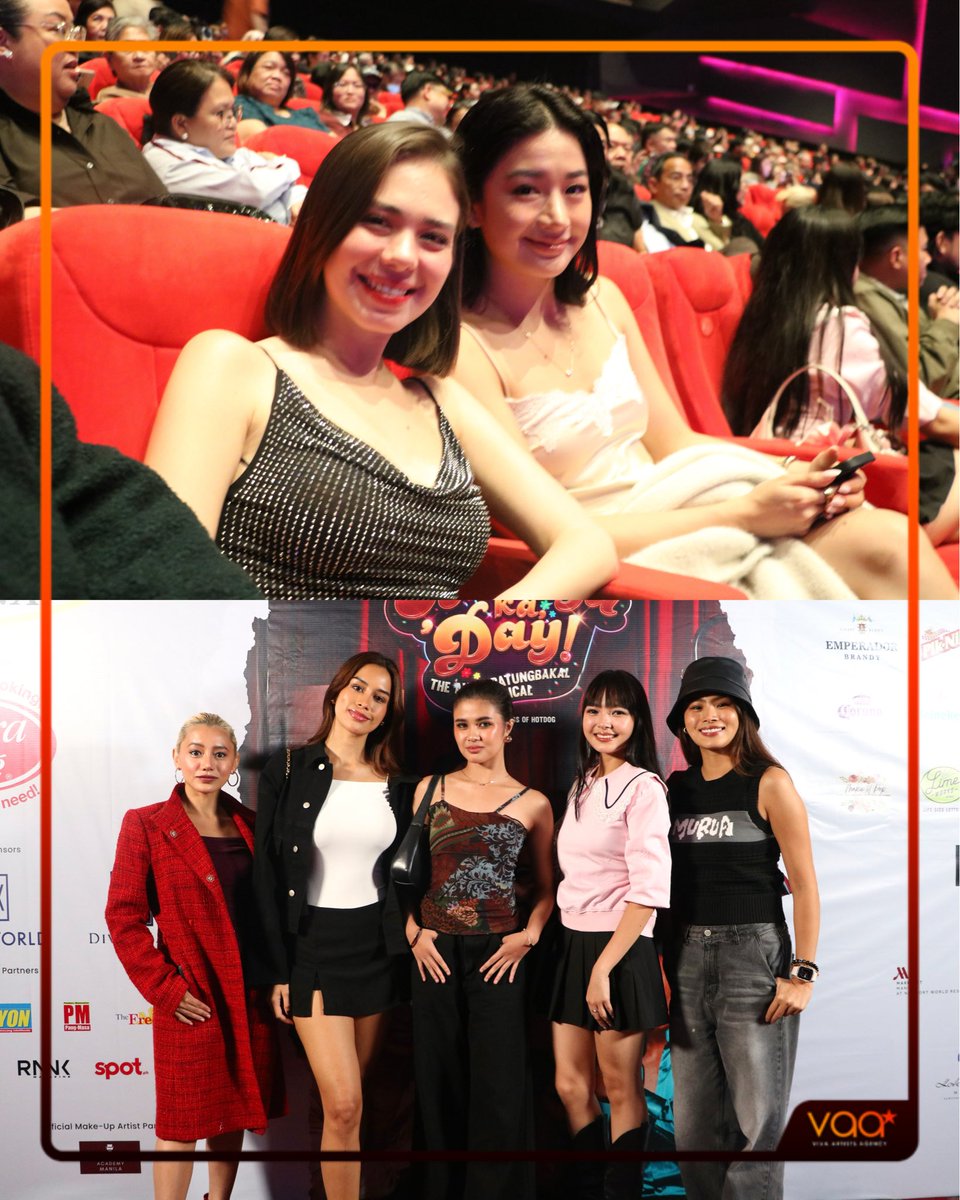 VivaArtists_'s tweet photo. SPOTTED | Our VAA stars came through to show their love and support for Bongga Ka ’Day!: The Annie Batungbakal Musical gala night at the Newport Performing Arts Theater! 🎭✨
🎟️ Book your tickets now via TicketWorld!
#BKDTheAnnieBatungbakalMusical #VAA https://t.co/lzg1T5YtgP