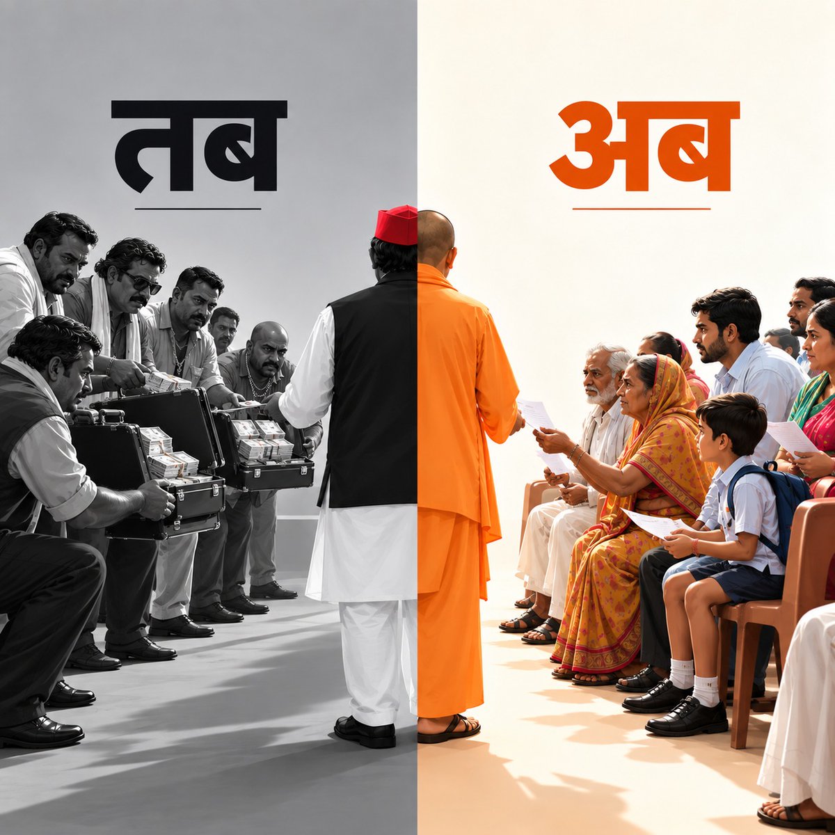 BJP4UP's tweet photo. फर्क जो जनता देख रही है…

#BJP4UP #BJP4ViksitBharat https://t.co/RCVpgUC9Uq