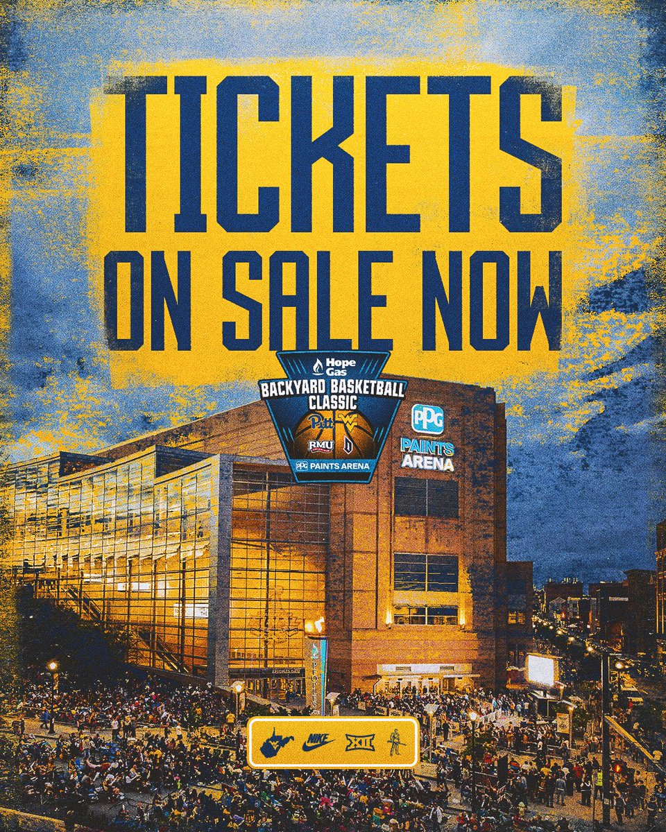 WVUhoops's tweet photo. Not going to want to miss this 🍿🥊

🎟️ https://t.co/XOPWzHTmbs https://t.co/nFEiJhn7Lo