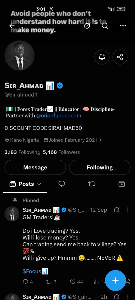 muhdyx's tweet photo. @Sir_ahmad_1 @Orionfundedcom @OrionAffiliates @Usmanfx__ @PhoenixMMXM @AminuIbrahim012 @mnazirfx Done and dusted ✌️ https://t.co/P9hCR2ovij