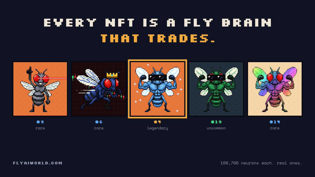 alfianrudi_'s tweet photo. 😍 GIVEAWAY —  5 FREE MINT FLIES NFT, Powered by $FLYAI 🪰

• Follow me and @flydotai 
• Like and Retweet 
• Drop your EVM wallet in comment👇 

Ends in 48 hours ⏰

Visit here for more details : https://t.co/ihIwJA9qDU