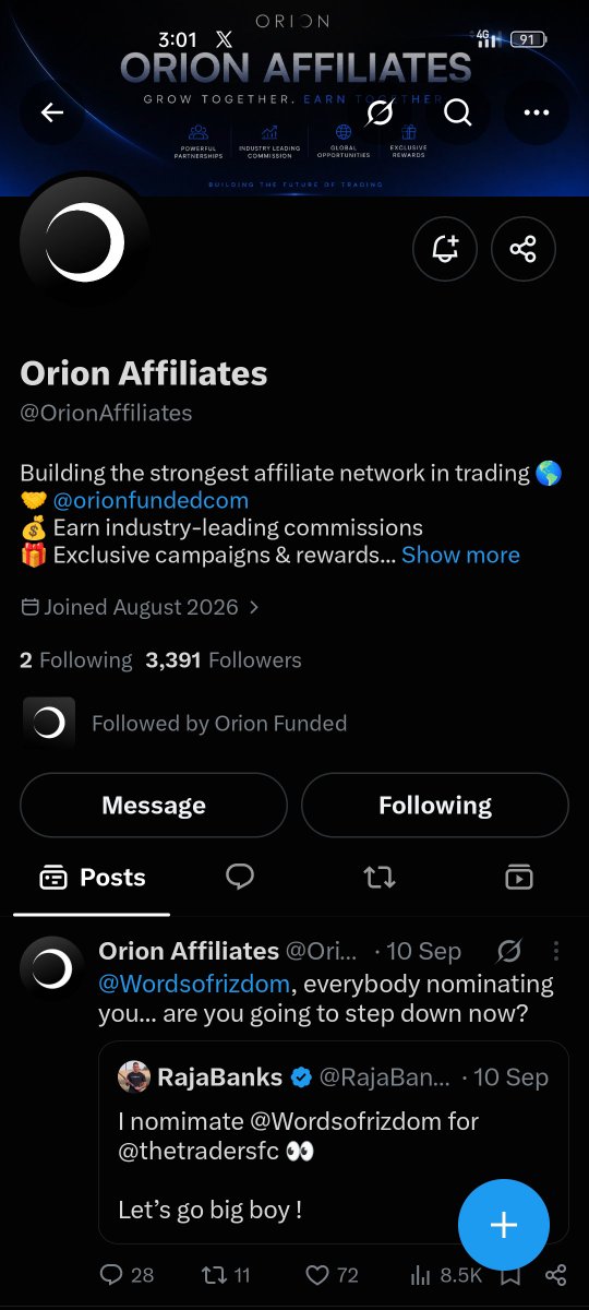muhdyx's tweet photo. @Sir_ahmad_1 @Orionfundedcom @OrionAffiliates @Usmanfx__ @PhoenixMMXM @AminuIbrahim012 @mnazirfx Done and dusted ✌️ https://t.co/P9hCR2ovij