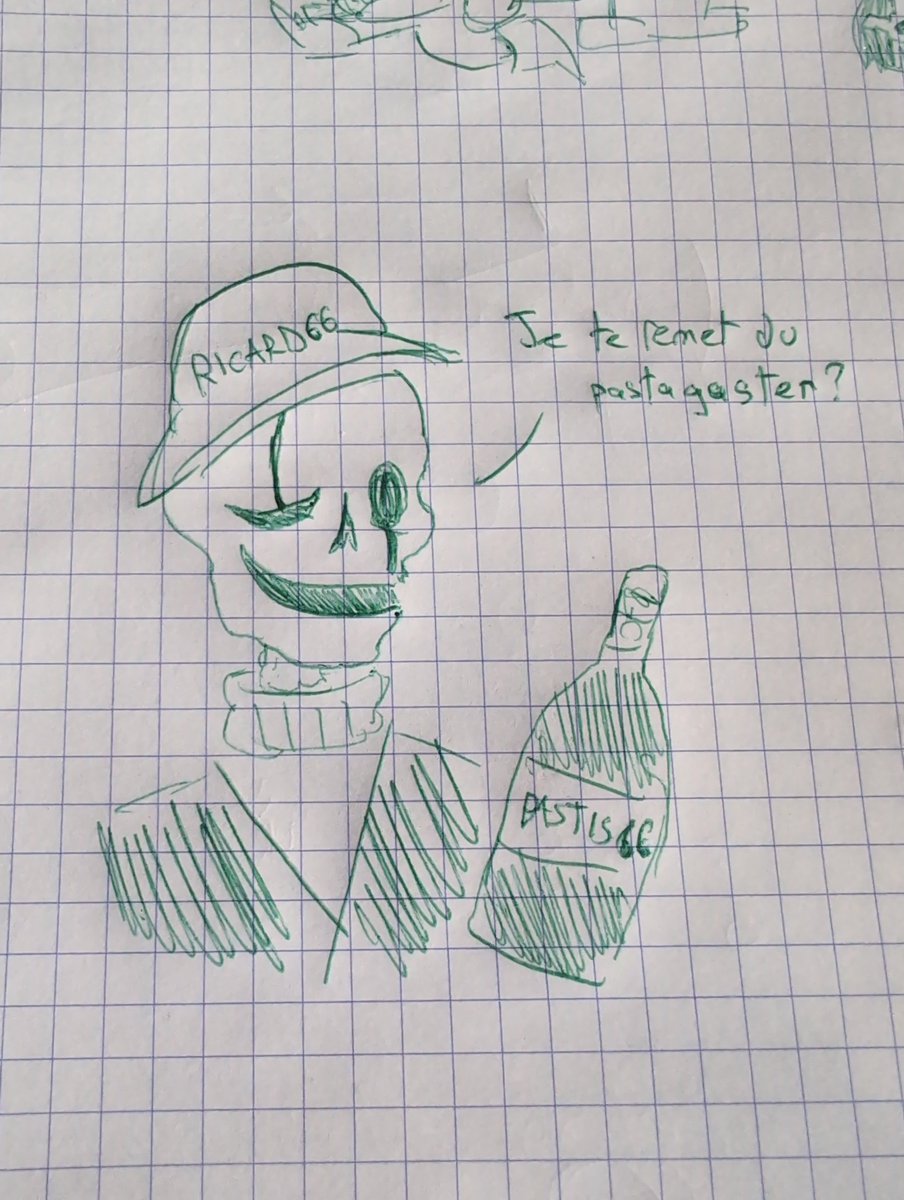 phrezouille's tweet photo. Le marseillais man #gaster #undertale https://t.co/drlDepeKLH