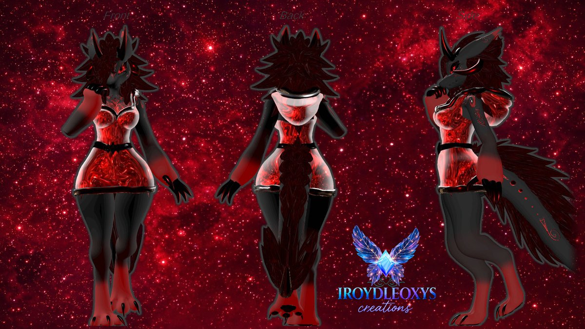 Iroydleoxys's tweet photo. Here is the dark version of my kurai Iroy (private texture, not for sale) ^^
presentation link = https://t.co/L5AArkeYDC
#vrchat #vrc #mmddance #texture #creations #kurai #wicker https://t.co/Hd3ZIjyYFE