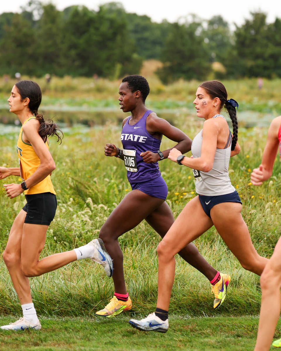 KStateTFXC's tweet photo. Joyce Kiptabut and Emma Baum snag Top 20 race times in school history 🔥

Kiptabut - 20:54.2 (#13)
Baum - 21:00.0 (tied for #16)

#EMAW https://t.co/Mdns0Q5xoy