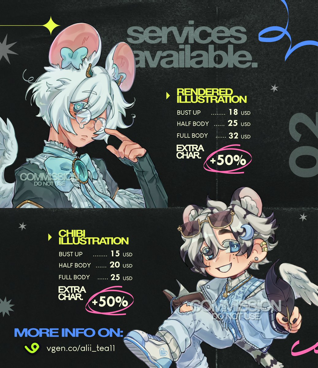 alii_tea11's tweet photo. OPEN COMMISSIONS!!🍎
I'm opening new slots again, my TOS will be on my Vgen and in the comments, please read them fully! 🌸
https://t.co/RBw9V4z6Z0 https://t.co/jpDjZoTnJ3