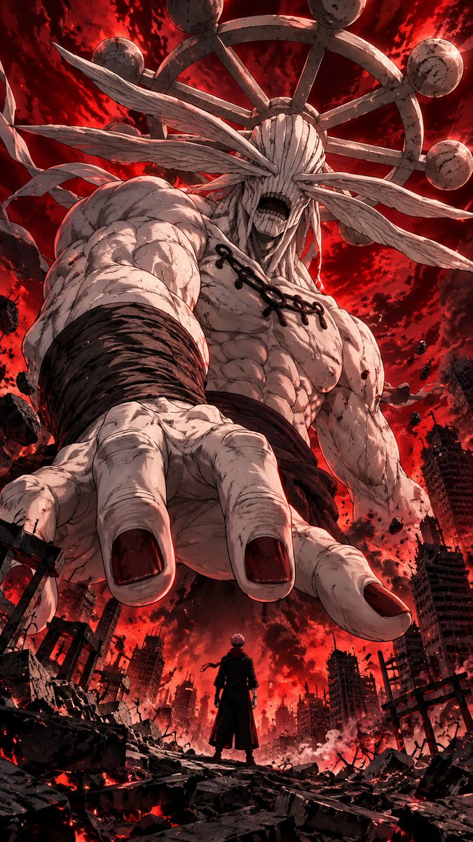 GuruWallpaper1's tweet photo. Sukuna vs Mahoraga🔥 https://t.co/VelP0VI1eu