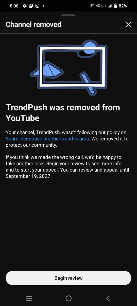 trendpush's tweet photo. Dear YouTube Team,

@YouTubeCreators @YouTube @YouTubeIndia 
Dear youtube team,
I am writing to respectfully request a review and restoration of my YouTube channel @TrendPush1.
ID https://t.co/suVPa4cNFm](https://t.co/m9PDiRHMQB https://t.co/f13N3qNMgd