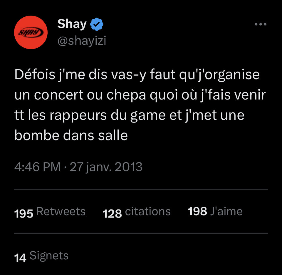 Jelanidu237's tweet photo. Sur Twitter aussi Shay était spécial https://t.co/XM1djESUQ9
