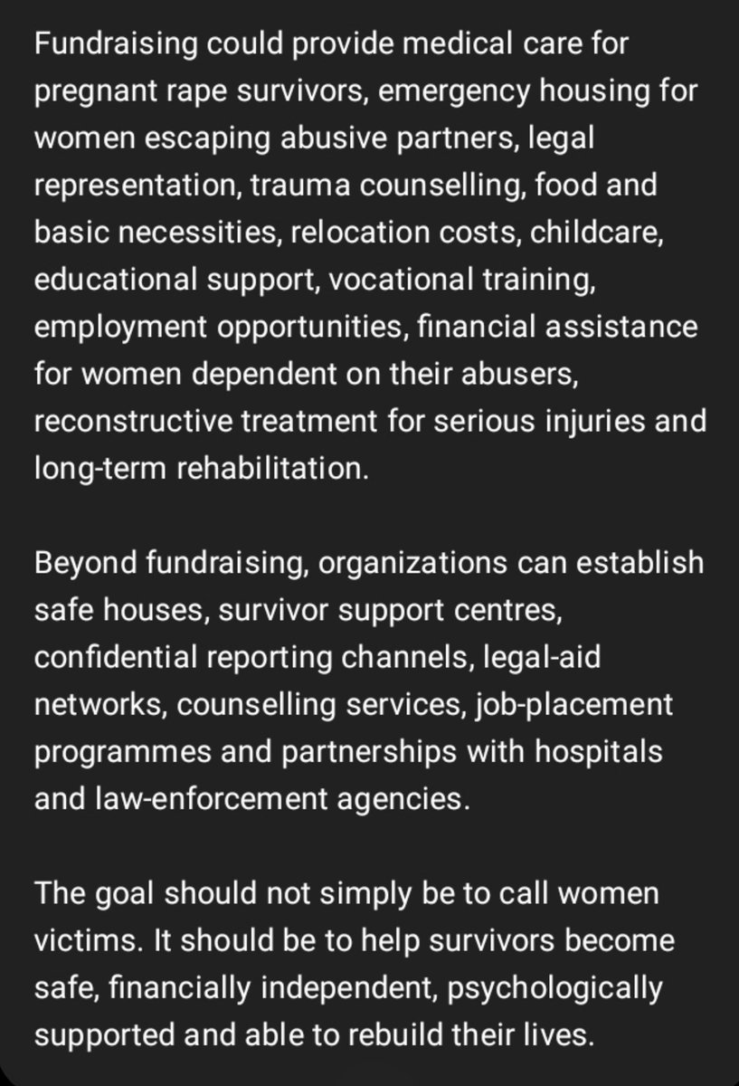 Dominicview's tweet photo. Feminism has to be one of the weakest movements ever. It should go beyond online arguments, and insults toward men. Where are the strong grassroots movements directly supporting women who have actually been abused?

WE ARE READY TO SUPPORT TRUE FEMINISM MOVEMENT https://t.co/tPegPwkJD9