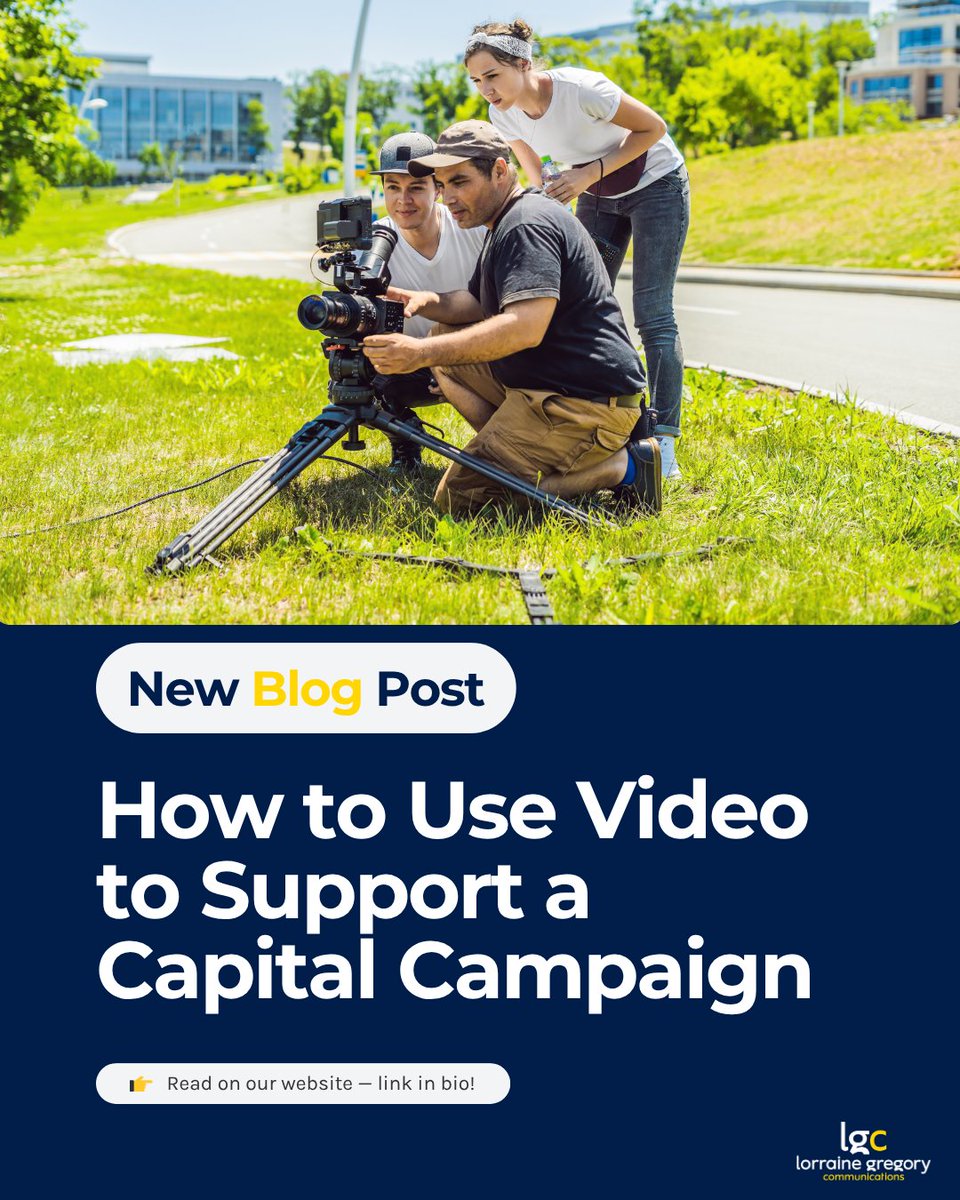 LorrGregComm's tweet photo. Capital campaigns can span months or even years, so video should be built to last.

Check out our latest blog to learn how nonprofits can plan video content that supports each stage of a campaign and gets more value from every piece of footage. 🎥

#LGC #LGCStudios https://t.co/pVZDu8VSP9
