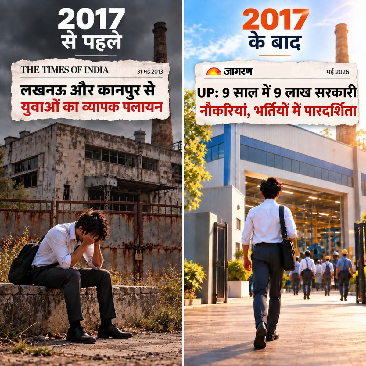 BJP4UP's tweet photo. जो कहा वो किया...

#BJP4UP #BJP4ViksitBharat https://t.co/mSVyjayYwr