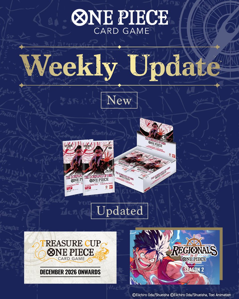 ineedtcg's tweet photo. Weekly Update Hey One Piece Pirates. What's the one card you'd want from this?

Restock pings in Discord: https://t.co/CdUzl4uqUX

#onepiece #tcg #op #cards

Source: @ONEPIECE_tcg_EN https://t.co/f3esGXqKBF
