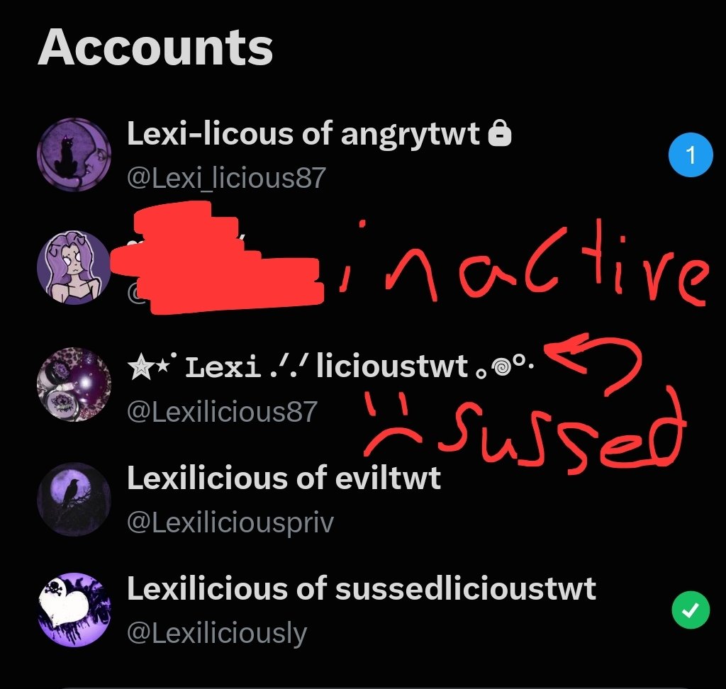 Lexiliciously's tweet photo. all of my accounts are so very purple https://t.co/nEmcacw32N