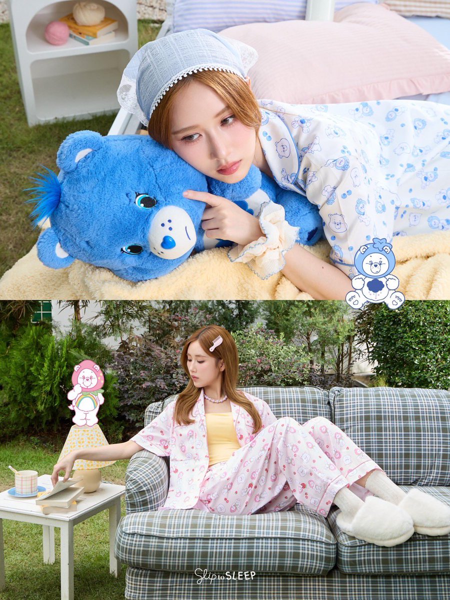 KaoJaneTWFC's tweet photo. 2026.09.25 Slip to Sleep Xiaohongshu Post

The Care Bears pajamas that JaneYeh also wears 🐻
The familiar, beloved Care Bears pattern, updated in fresh, pastel shades—bringing a unique, thoughtful charm to pure cozy cuteness.

One in sweet pink 🩷 Cheery Berry
One in refreshing blue 🩵 Grumpy Berry

No matter what mood you're in today,
There's always a Care Bear that understands every little feeling 🧸

🔗 ：https://t.co/ON2RTb2dJP

#janeeyeh  #เจนเย่
#SliptoSleep