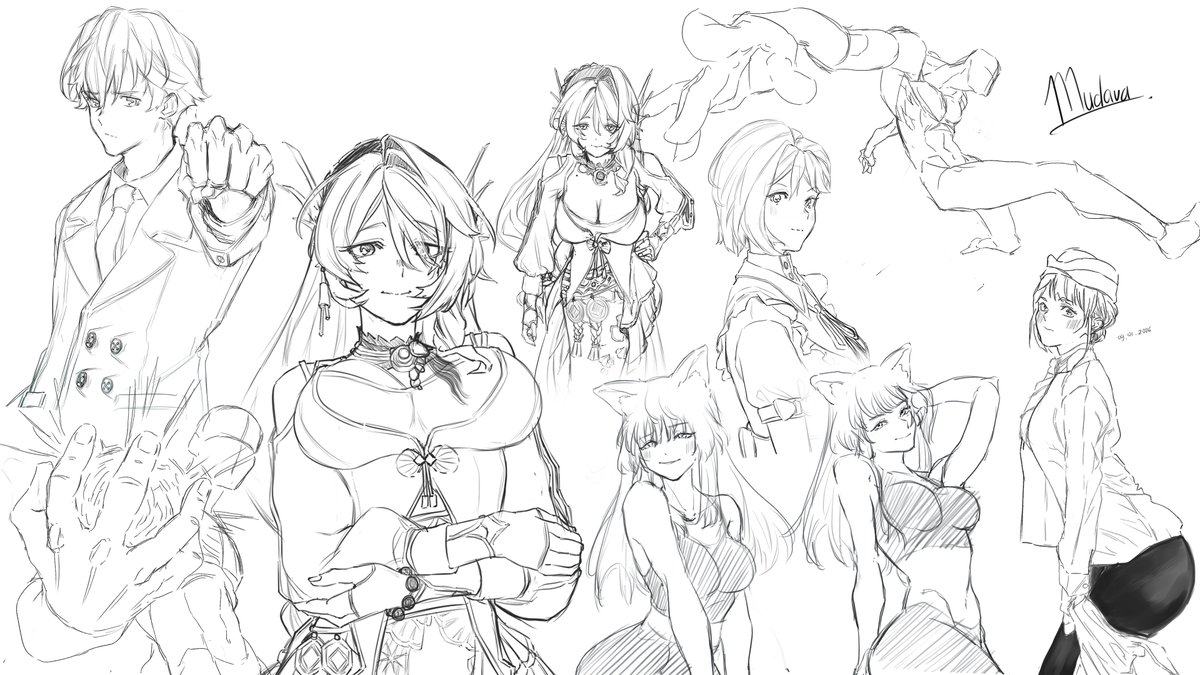 iScreamLatte's tweet photo. Recent sketch dump.
#sketch #sketchdump https://t.co/aJF2CJgy4F