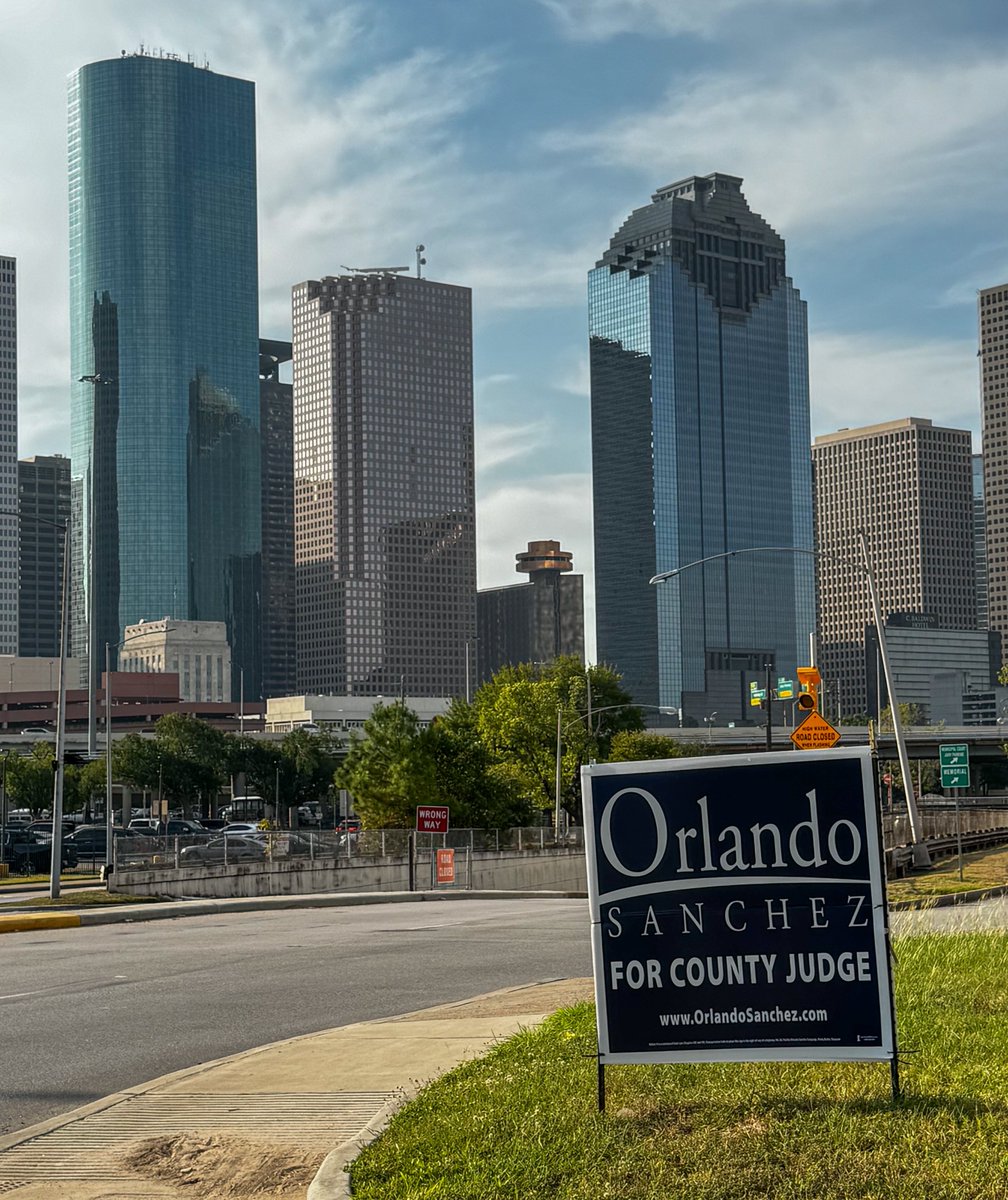 HPOUTX's tweet photo. The Houston Police Officers' Union PAC unanimously endorses Orlando Sanchez for County Judge. https://t.co/dGqjce2zBK