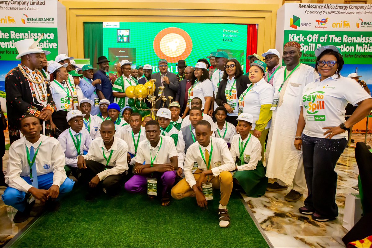 Renaissance_Afr's tweet photo. Yesterday, @Renaissance_Afr launched the Oil Spill Prevention Initiative (OSPI) in Port Harcourt, bringing together stakeholders around a shared commitment to preventing oil spills and protecting our environment. 
 
Through community advocacy, youth engagement, education and environmental restoration, #OSPI is designed to help build a stronger culture of environmental responsibility and community ownership. 
 
Because when communities, young people, government and industry work together, we can prevent, protect and lead towards a safer and more sustainable future.
 
Experience more here - https://t.co/xi3YQiIyUz

#RenaissanceOSPI #PreventProtectLead #GoalZero #SaferEnvironment #SustainableFuture