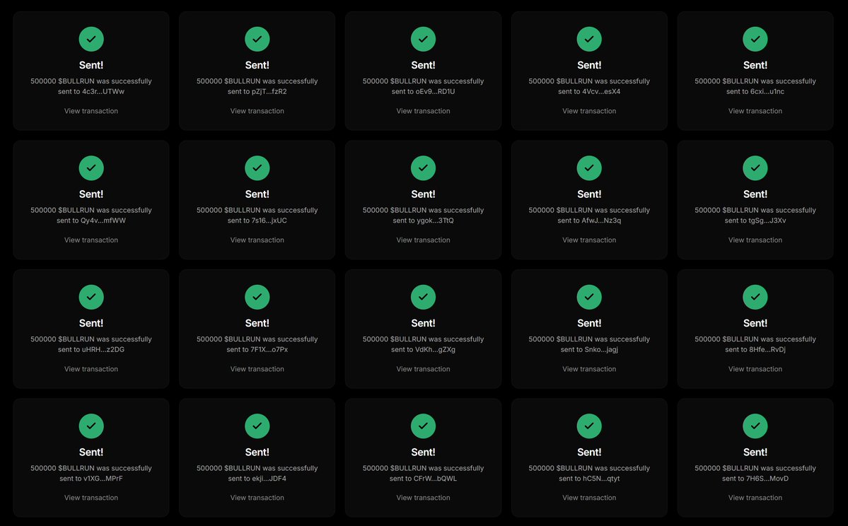 BullrunCash's tweet photo. Every wallet gets 50$  / 100,000 $BULLRUN💸

Drop your $SOL address ⬇️ 

Follow @BullrunCash

Like + RT PINNED https://t.co/4rAfs9Tesq