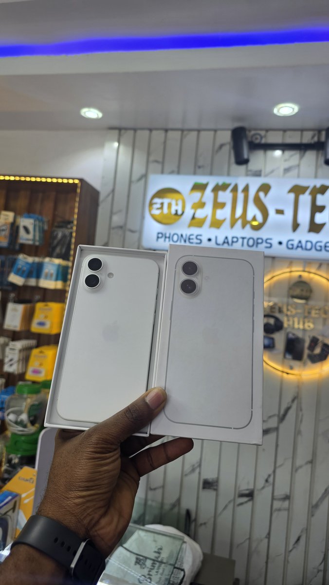 Zeus_tech_hub's tweet photo. Open Box iPhone 16+ 128gb
Physical + esim
🏷880k
With ACTIVE WARRANTY✅️

Send a DM or reach us on:
📞/WhatsApp: 09022779329, 09076796445
📍Evergreen Phone Plaza, Block B, Shop 41&amp;42, Sandgrouse Market, Lagos-Island, Lagos. https://t.co/rM1QMp5fnn