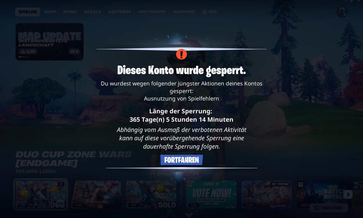 aightvero's tweet photo. GGS OFFIZIELL BAN FOR 1 YEAR 😭😭 https://t.co/Aazz8IpWTl