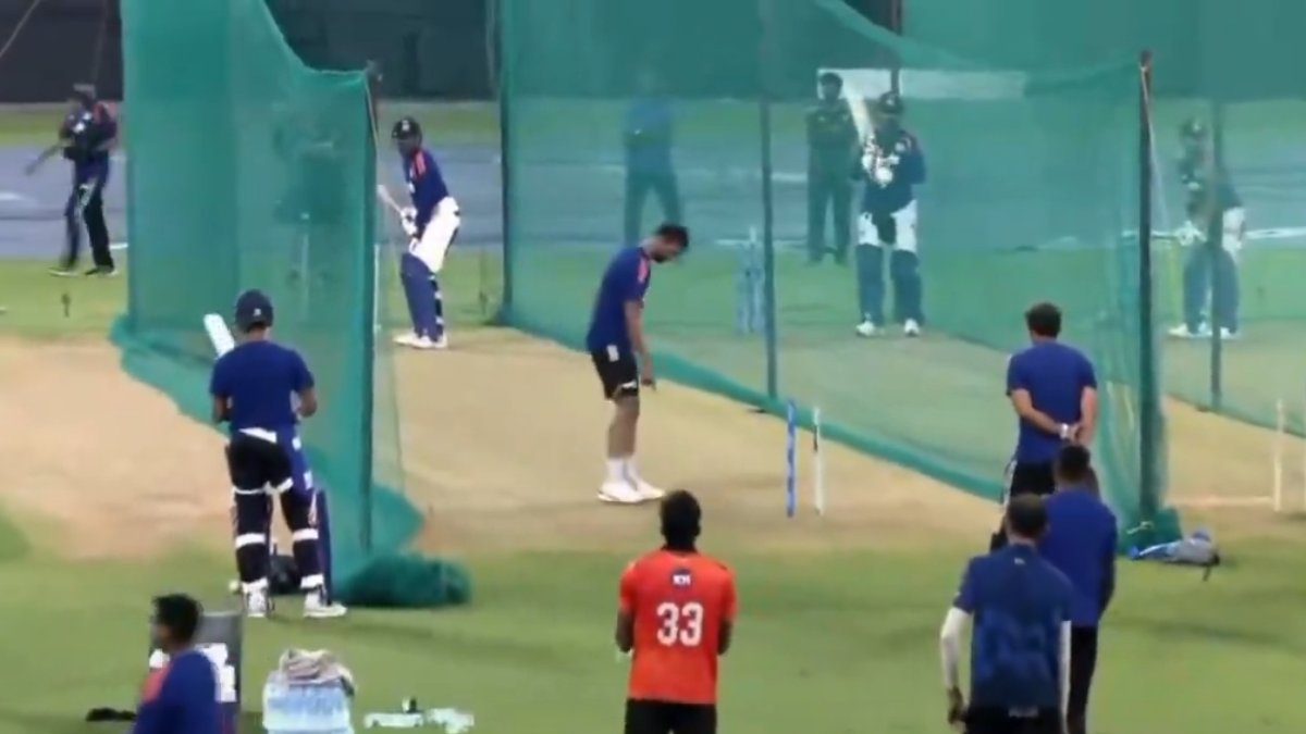 Teamindiacrick's tweet photo. 🚨 ANNOUNCEMENT 🚨

🚨 TEAM INDIA - 1'ST ODI : PLAYING 11 &  NET SESSION UPDATE 🚨

Shubman Gill (C). Rohit Sharma. Virat Kohli. Ruturaj Gaikwad. Yashasvi Jaiswal. KL Rahul (WK). Ravindra Jadeja. Kuldeep Yadav. Mohammed Siraj. Prasidh Krishna. Nitish Kumar Reddy

Shubman Gill & Yashasvi Jaiswal opened the batting in Net 1.

KL Rahul started separately in Net 2, facing throwdowns before pacers.

Ruturaj Gaikwad & Virat Kohli batted together in Net 3 for a long period.

Ruturaj spent most of his session against spin and focused on timing & grounded shots.

Rohit Sharma entered the nets during the final hour.

Dhruv Jurel also batted later in the session.

Kuldeep, Jadeja and Naman Dhir bowled extensively.

Ruturaj and Kohli were constantly rotating strike during their net session.

Ruturaj looked in good touch after returning to the nets with Team India.

The squad eventually gathered for a team huddle before leaving the ground.