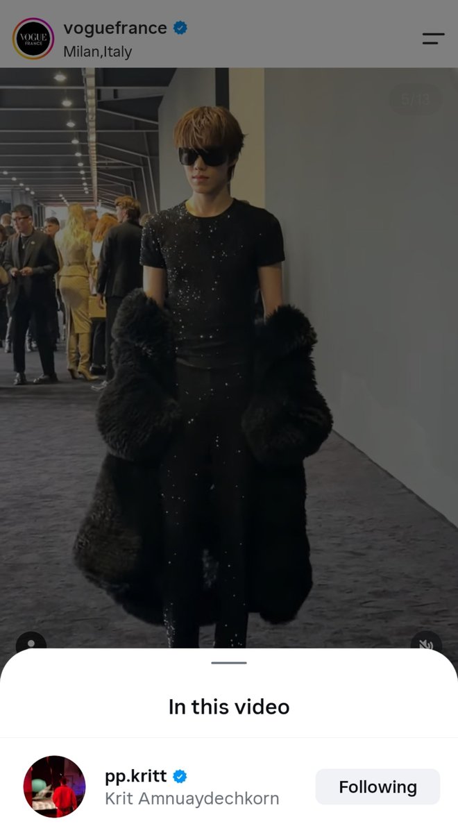 withpepe_'s tweet photo. Vogue France 11 ล้านฟอล !! ลงพีพีพร้อมแท็คไอจีเรียบร้อย โคตรปัง โคตรจะเฟมัส ให้มันรู้ไปเลยว่าคนไทยมันเริ่ด 

PP KRIT X GUCCI MFW26
#GUCCISS27xPPKRIT
#GucciTheStoreShow
#Gucci @gucci 
#PPKritt @ppkritt https://t.co/Gj4peGeWXG