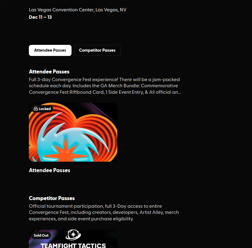 Foehammer_Rift's tweet photo. @TFT yeah so after you opened the competitor badges for 10 seconds again, you removed the Attendee badges, re-uploaded them again, and they're still locked??? https://t.co/oZm7UI3bP7