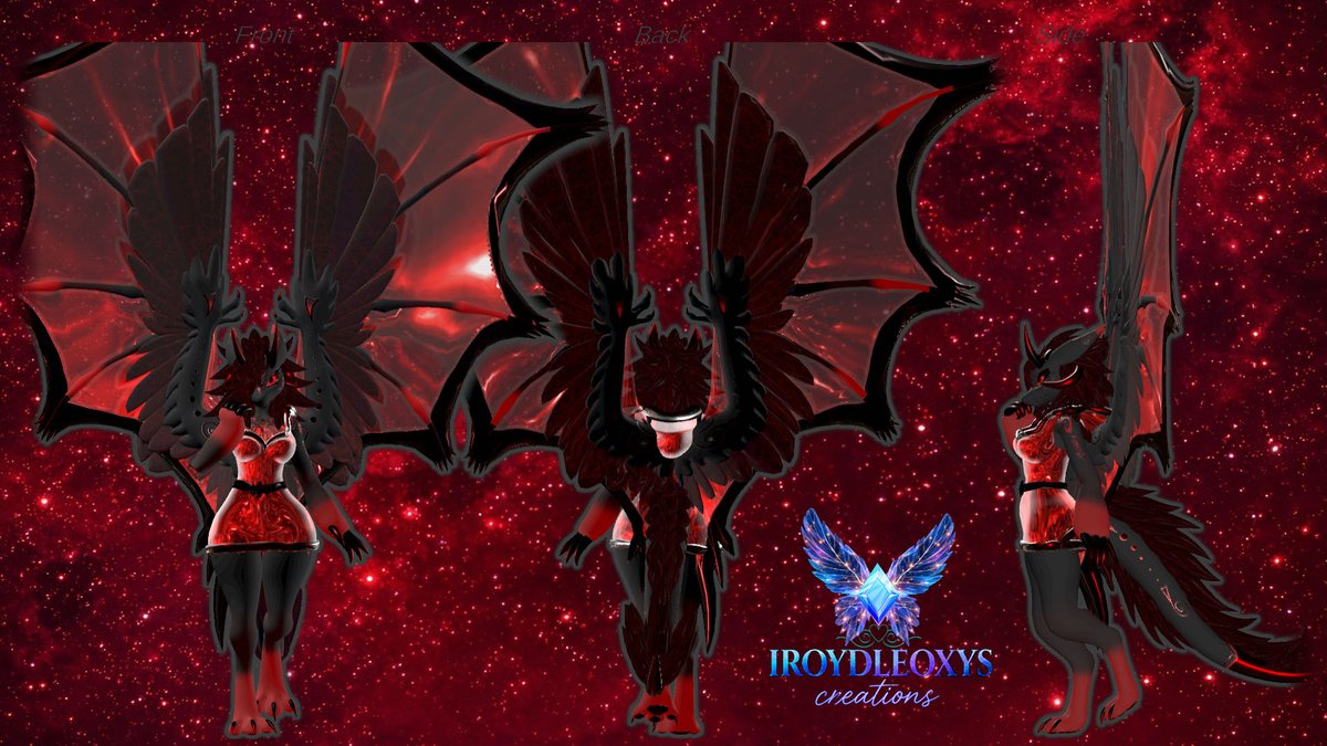 Iroydleoxys's tweet photo. Here is the dark version of my kurai Iroy (private texture, not for sale) ^^
presentation link = https://t.co/L5AArkeYDC
#vrchat #vrc #mmddance #texture #creations #kurai #wicker https://t.co/Hd3ZIjyYFE
