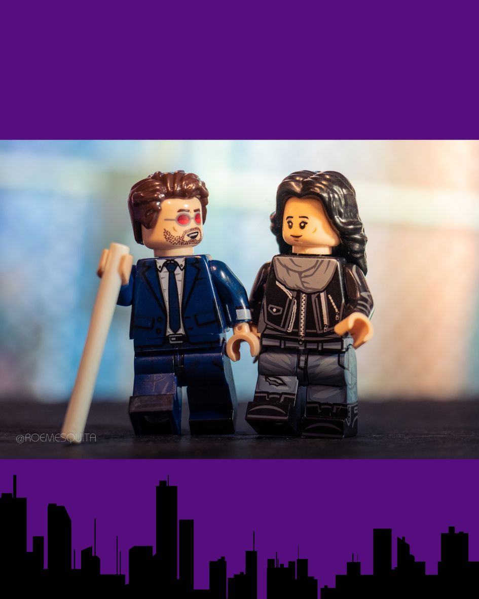 roemesquita's tweet photo. Even New York's defenders need a quiet moment every now and then. 🕶️🧥
For this Lego shot featuring Matt Murdock and Jessica Jones.
#ToyPhotography #Daredevil #JessicaJones #Lego #Marvel https://t.co/DcK6drLr7G