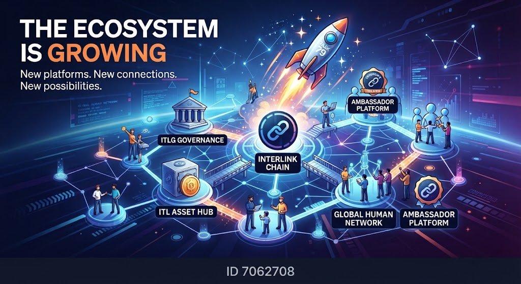 jacquesangaeu's tweet photo. π₯ The Ecosystem Is Growing
New platforms. New connections. New possibilities. π
Task 79 highlights a broader InterLink ecosystem vision.
#InterLink #ITLG #ITL #Task79 https://t.co/QClX02DZho