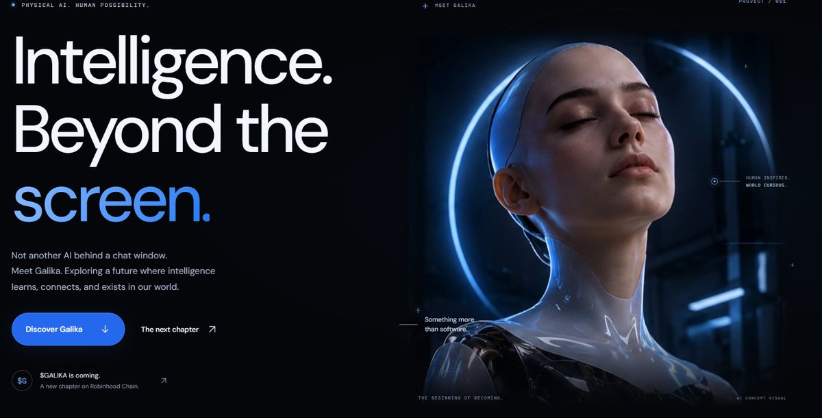 ProjectGalika's tweet photo. We’re starting at the Ideation stage and building in public.

The journey starts now.
@CyreneAI × $GALIKA x @RobinhoodCrypto 

https://t.co/BW7P823w6E https://t.co/sTh3Mts2sb