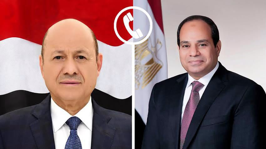 rafdyeenone's tweet photo. الرئيس السيسي يتلقى اتصالاً هاتفياً من رئيس مجلس القيادة اليمني رشاد العليمي تناول الاتصال مستجدات الأوضاع بـ ��ليمن حيث أكد السيسي دعم مصر الثابت لوحدة الدولة ومؤسساتها الوطنية والتوصل لتسوية سياسية شاملة تحقق الأمن والاستقرار في المنطقة
#السيسي #اليمن #مصر https://t.co/sSXVuK9Udy