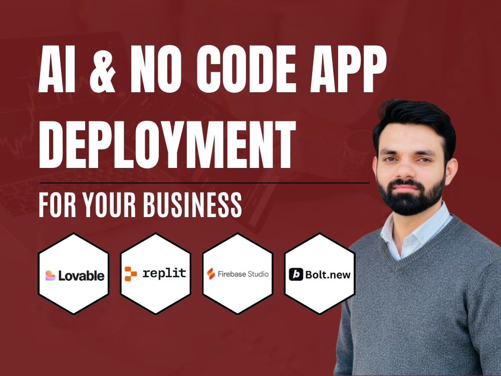 rana_faysal00's tweet photo. Check out my catolog on upwork: get a secure, production-ready deployment of your AI/no-code app ๐
https://t.co/AAj9PTerPP
#AIApp #NoCodeApp #AppDeployment #AIDevelopment #NoCodeDevelopment #ProductionReady #SecureApp #FiverrGig #FreelanceDeveloper #letsconnect https://t.co/CYXDnATZHD