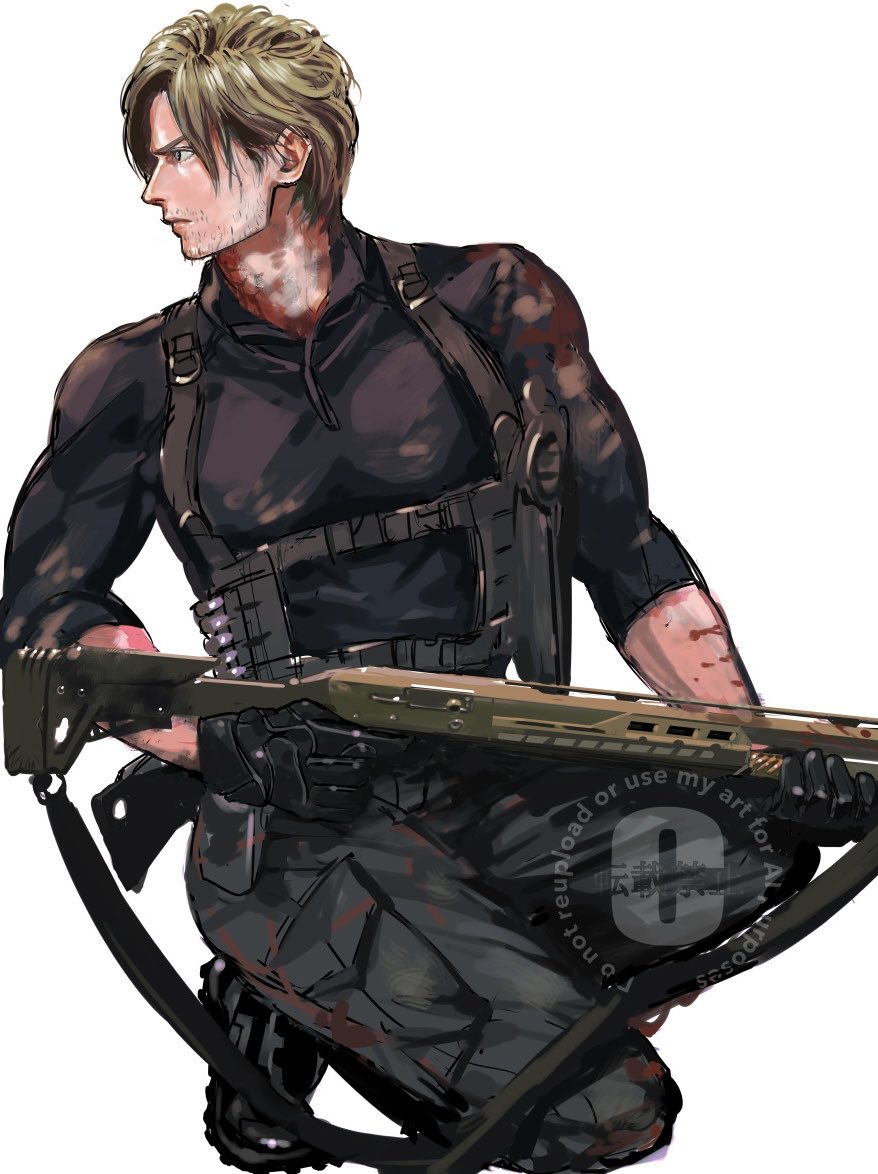eretsoC's tweet photo. #LeonKennedy https://t.co/7lUf1RyfVk