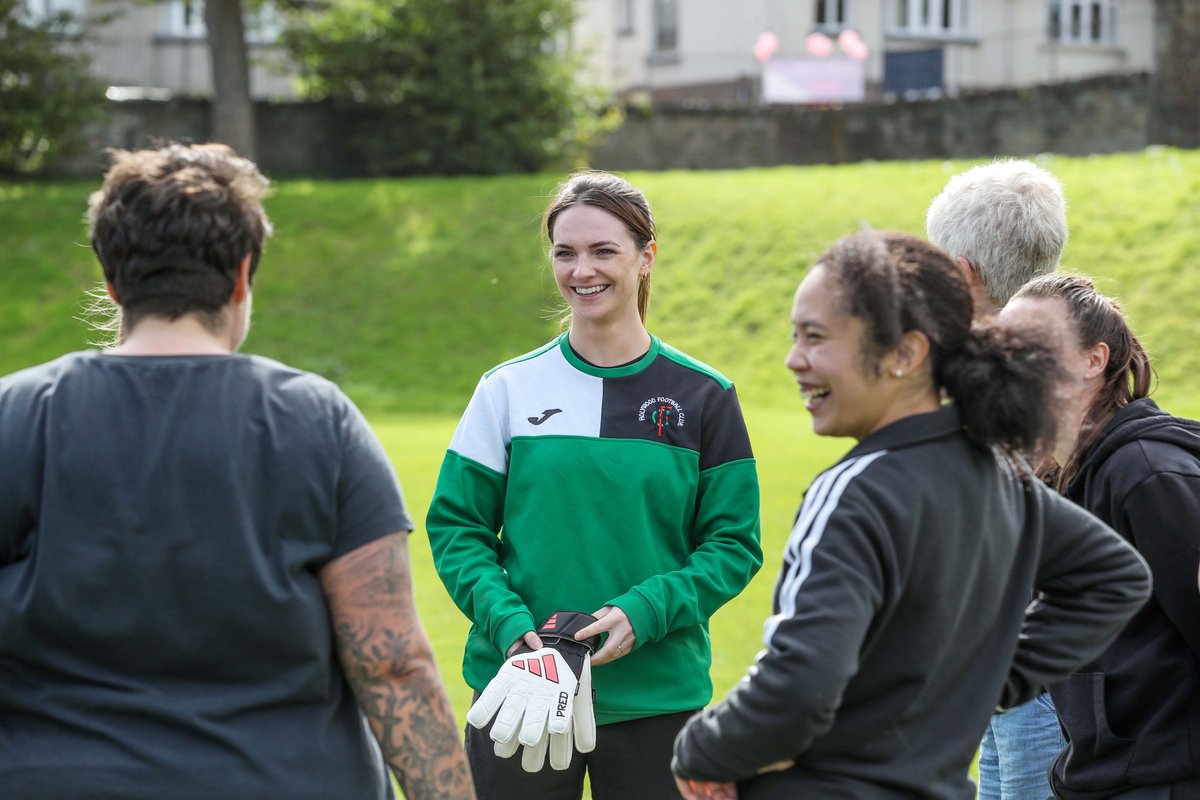 IrishFA's tweet photo. Kick 2 Connect continues to grow π
A fantastic day of football, friendship and connection as women came together to enjoy the game in a fun, inclusive and pressure-free environment β½οΈ #TogetherWeThrive https://t.co/Z5tnAxHBfn