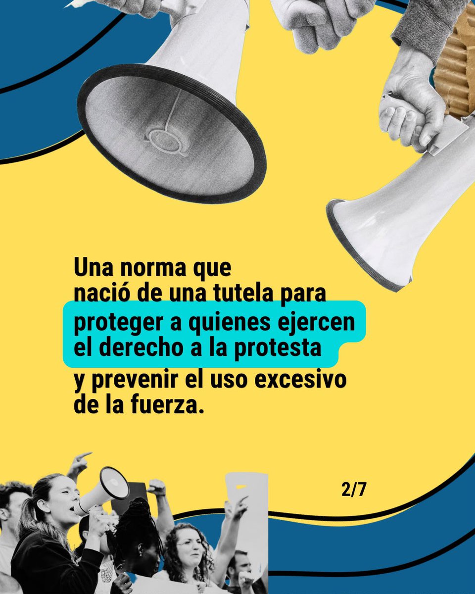 TembloresOng's tweet photo. 🚨 #Alerta: La Protesta Social está en riesgo. 

📢📢El Gobierno pretende modificar el Decreto 003 de 2021, que protege el derecho a la protesta.

Exigimos diálogo, transparencia y concertación con las organizaciones sociales y de DD. HH. https://t.co/G2CJk1XS5Q