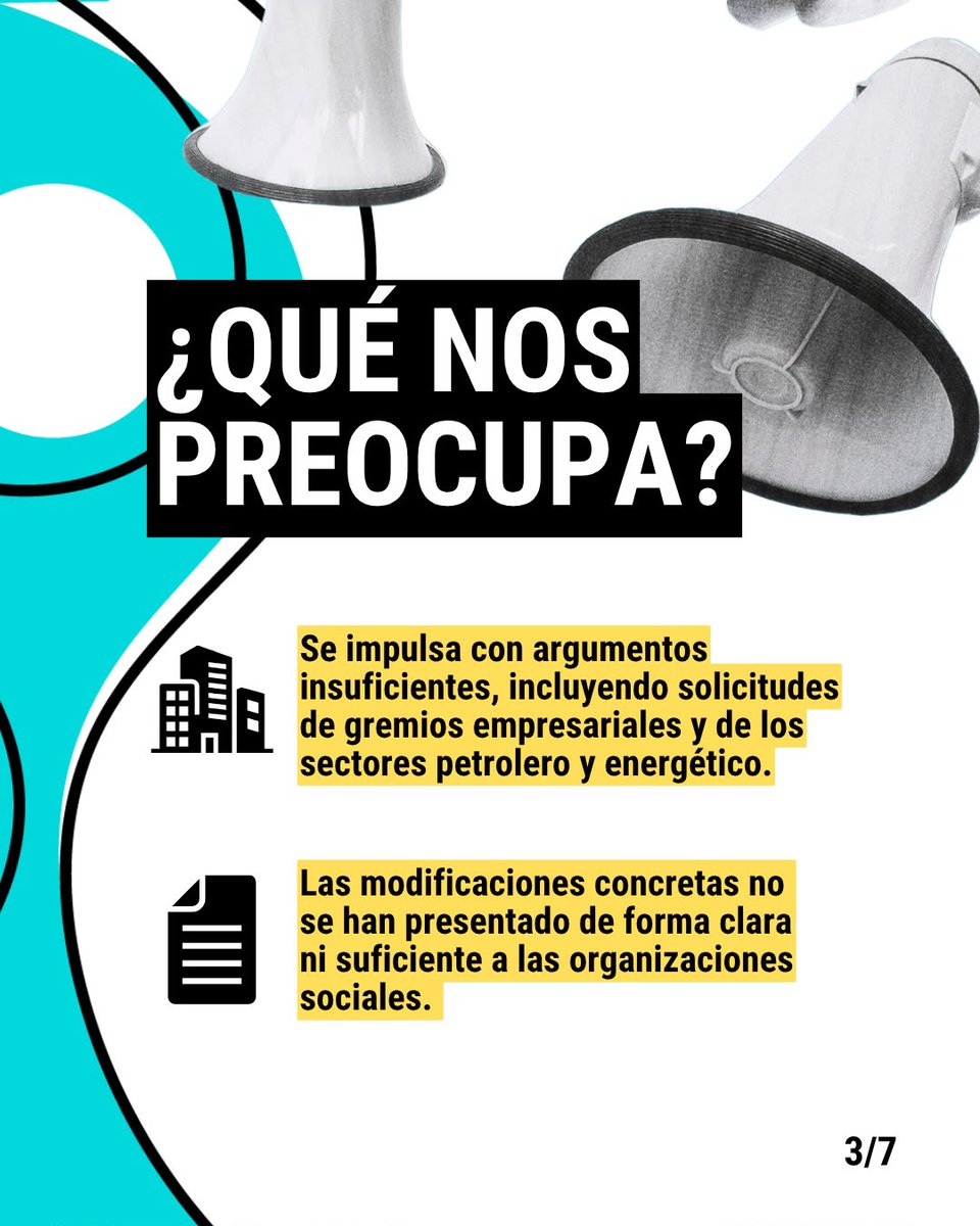 TembloresOng's tweet photo. 🚨 #Alerta: La Protesta Social está en riesgo. 

📢📢El Gobierno pretende modificar el Decreto 003 de 2021, que protege el derecho a la protesta.

Exigimos diálogo, transparencia y concertación con las organizaciones sociales y de DD. HH. https://t.co/G2CJk1XS5Q