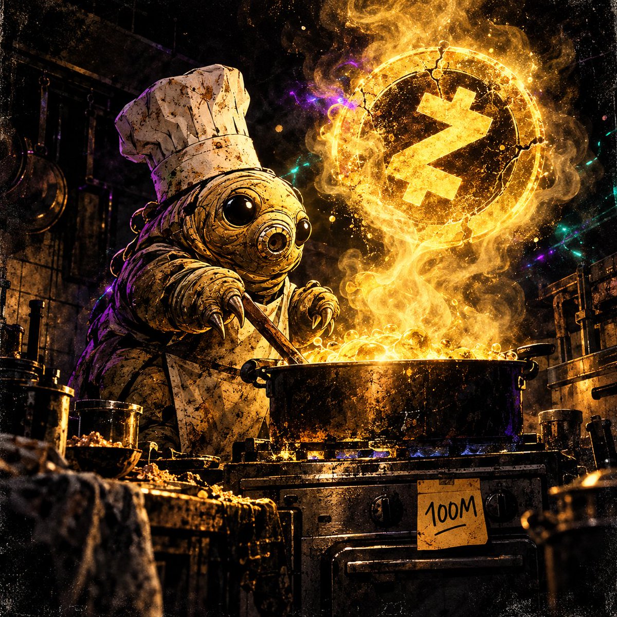 retardi_zec's tweet photo. Cooking a $100m Stonk runner. You're early. https://t.co/01vH3ulYwS
